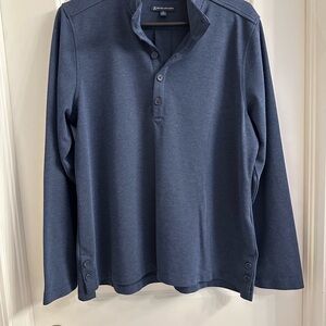 Brooks Brothers Blue Long Sleeve Top Women’s XL